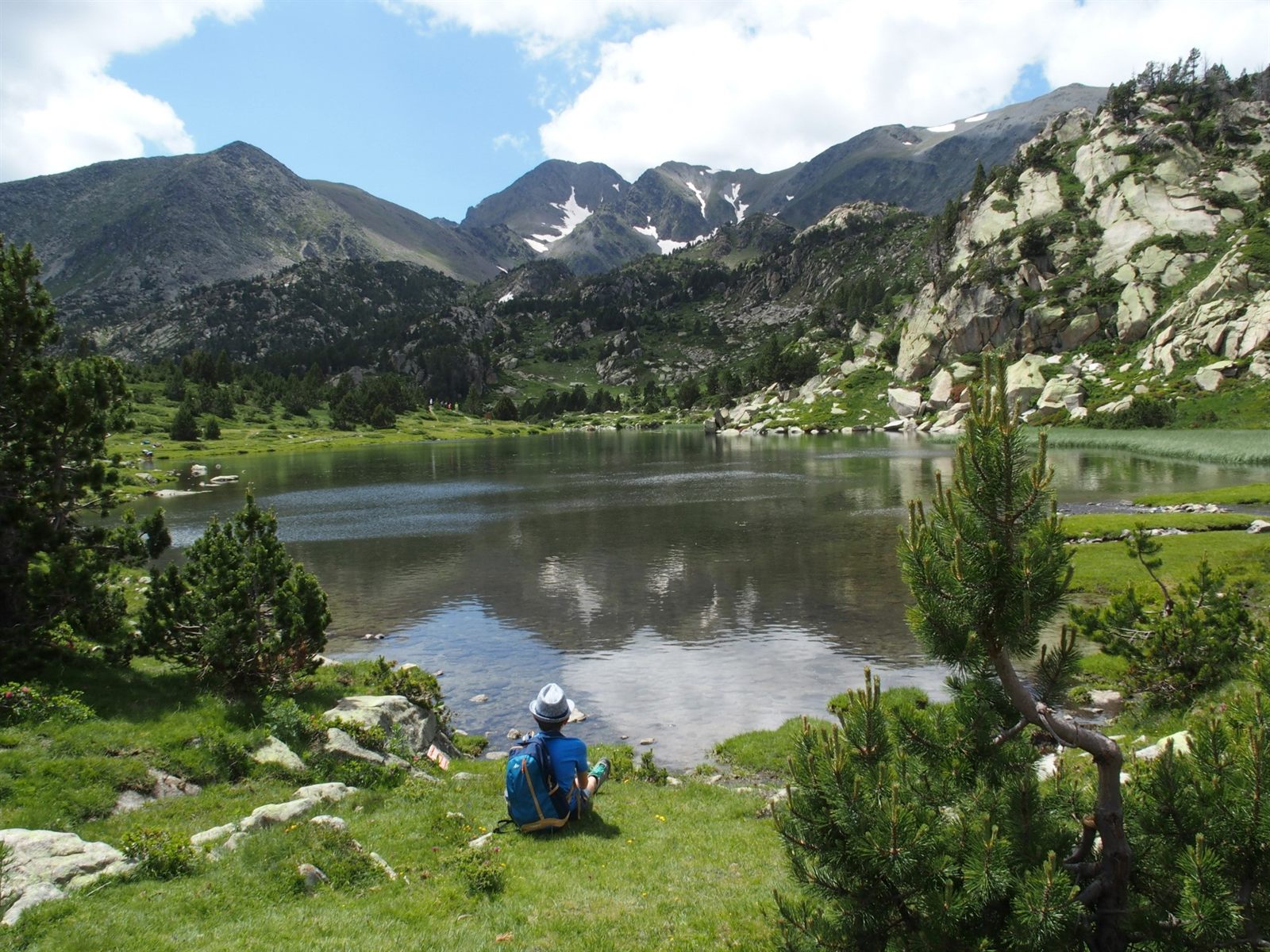 Paysage naturel apaisant pour le deuil difficile